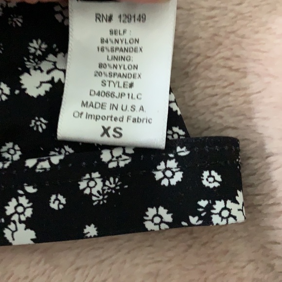 Dippin' Daisys Black and White Floral Bikini - Picture 3 of 3